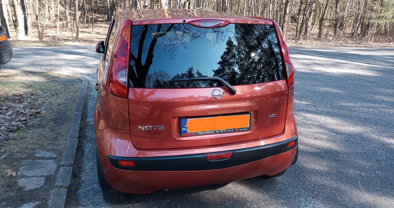 Nissan Note cena 12500 przebieg: 212000, rok produkcji 2006 z Warszawa małe 436